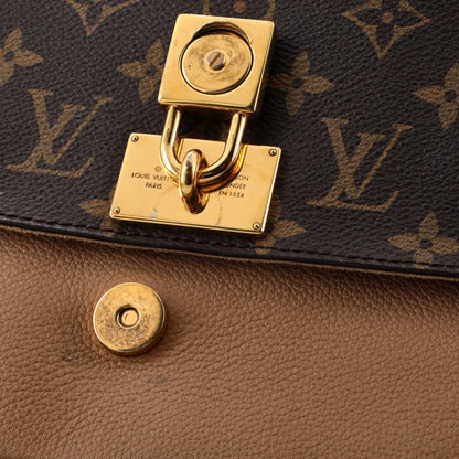 Louis Vuitton Marignan Handbag Monogram Canvas with Leather