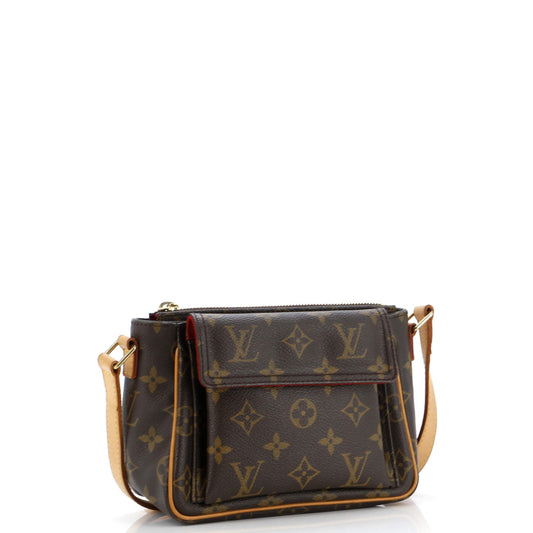 Louis Vuitton Viva Cite Handbag Monogram Canvas PM