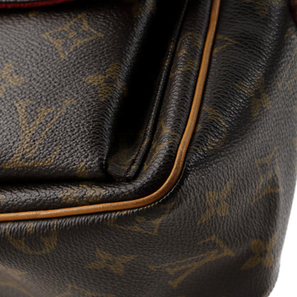 Louis Vuitton Viva Cite Handbag Monogram Canvas PM