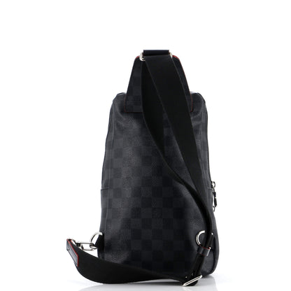 Louis Vuitton Avenue Sling Bag Alps Patches Damier Graphite
