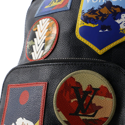 Louis Vuitton Avenue Sling Bag Alps Patches Damier Graphite