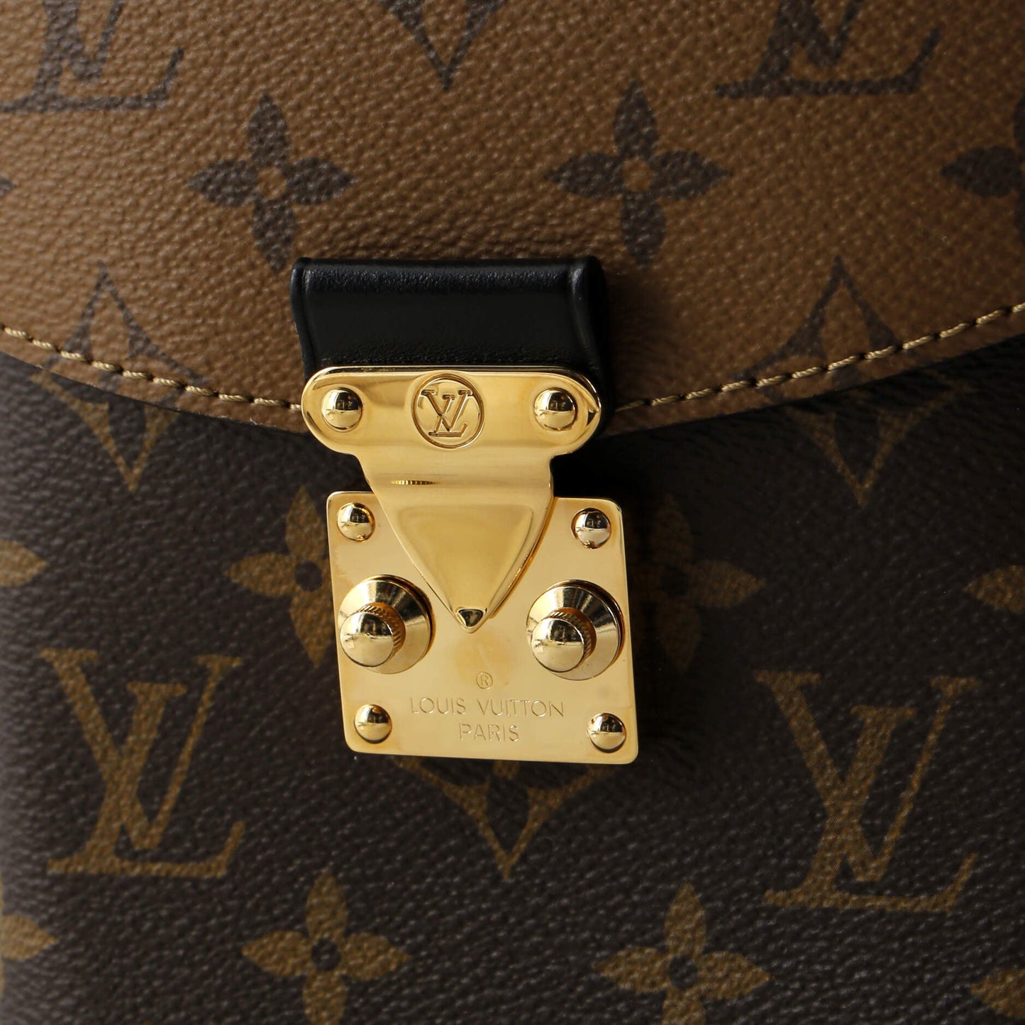 Louis Vuitton Camera Box NM Handbag Studded Reverse Monogram Canvas