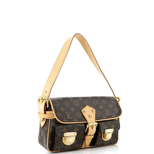 Louis Vuitton Hudson Handbag Monogram Canvas PM