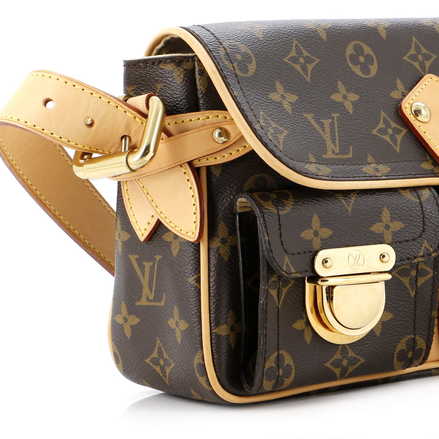 Louis Vuitton Hudson Handbag Monogram Canvas PM
