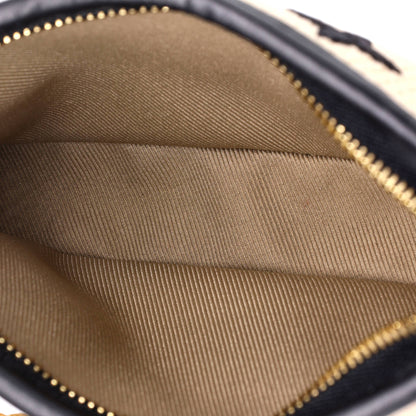 Louis Vuitton Pochette Accessoires Monogram Giant Embroidered Cotton Mini