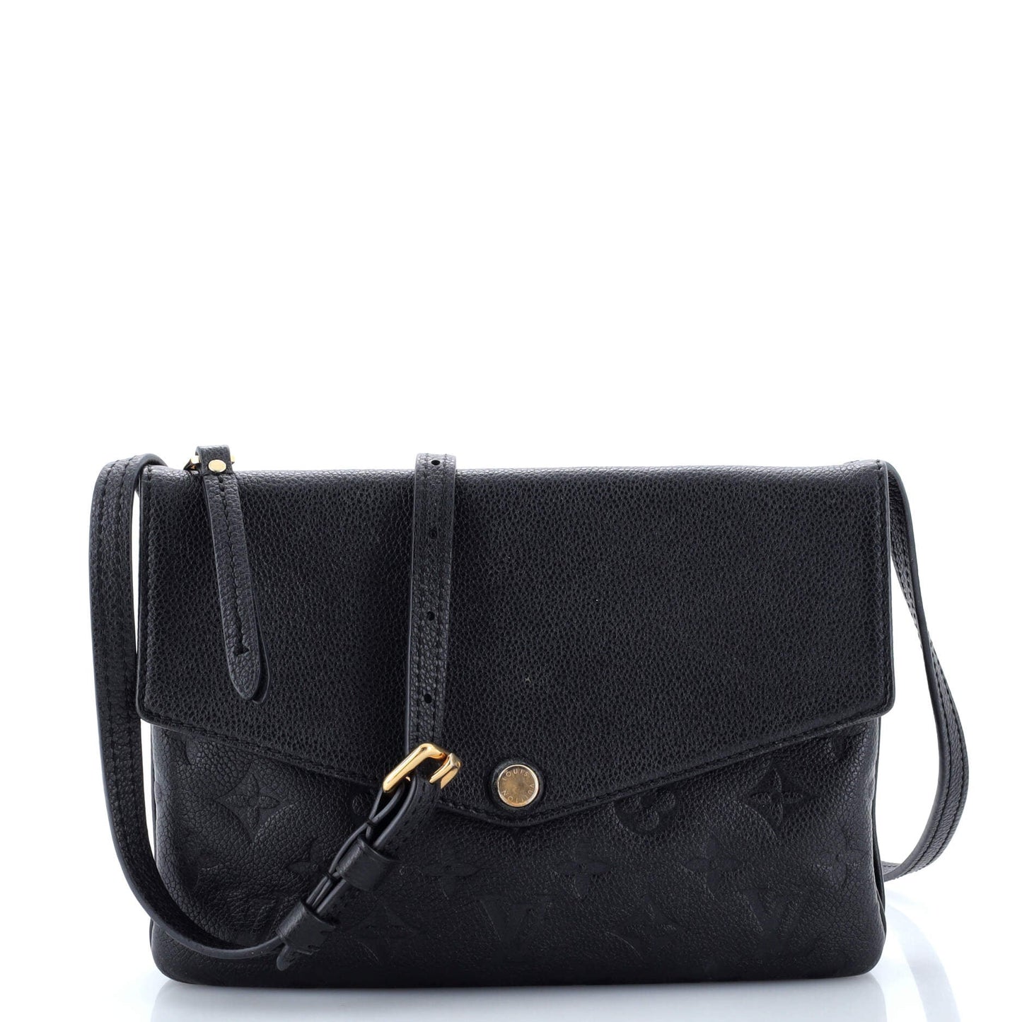Louis Vuitton Twice Handbag Monogram Empreinte Leather