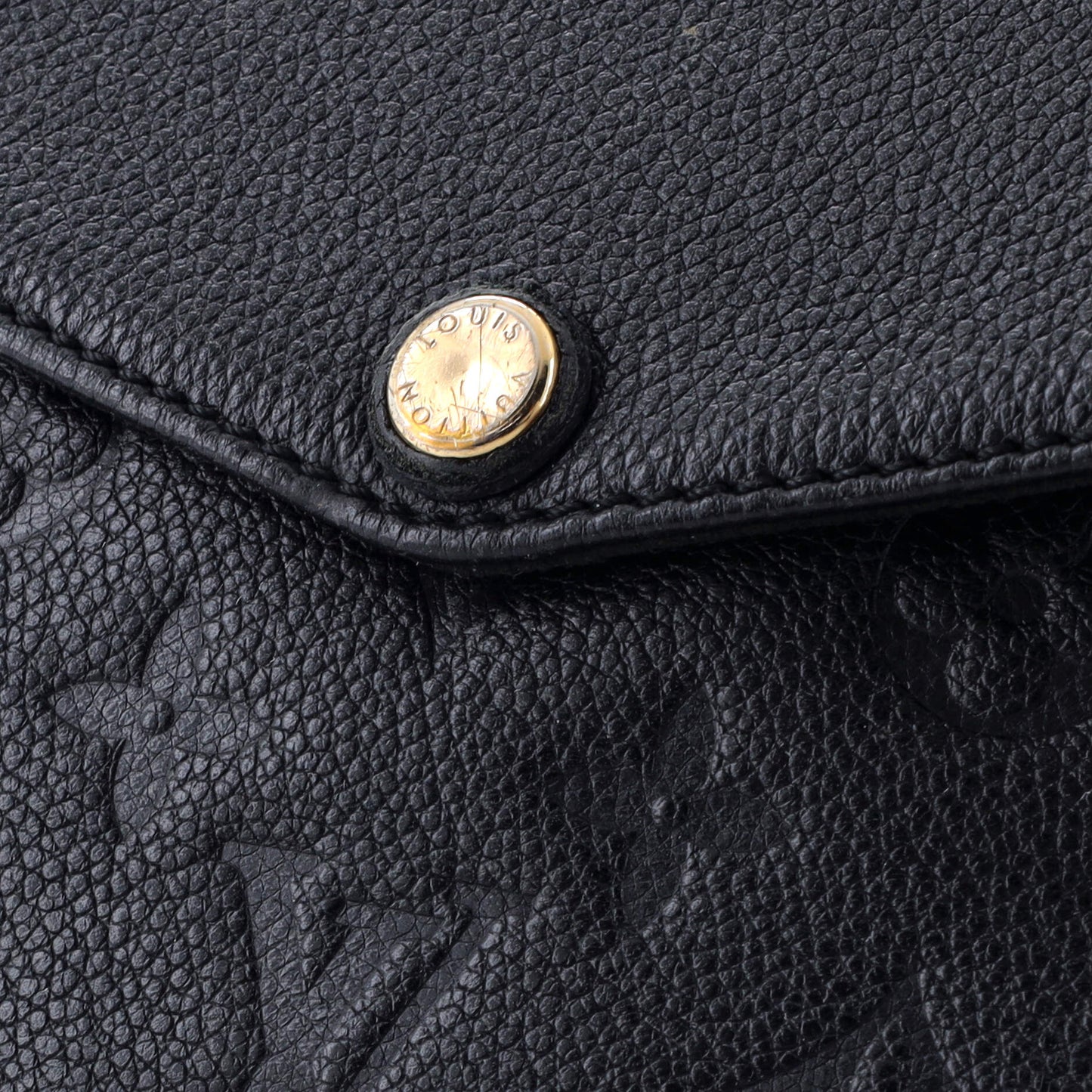 Louis Vuitton Twice Handbag Monogram Empreinte Leather