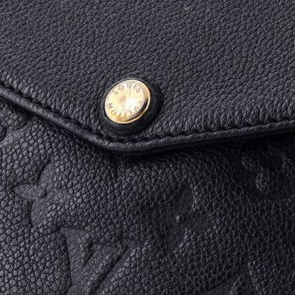 Louis Vuitton Twice Handbag Monogram Empreinte Leather