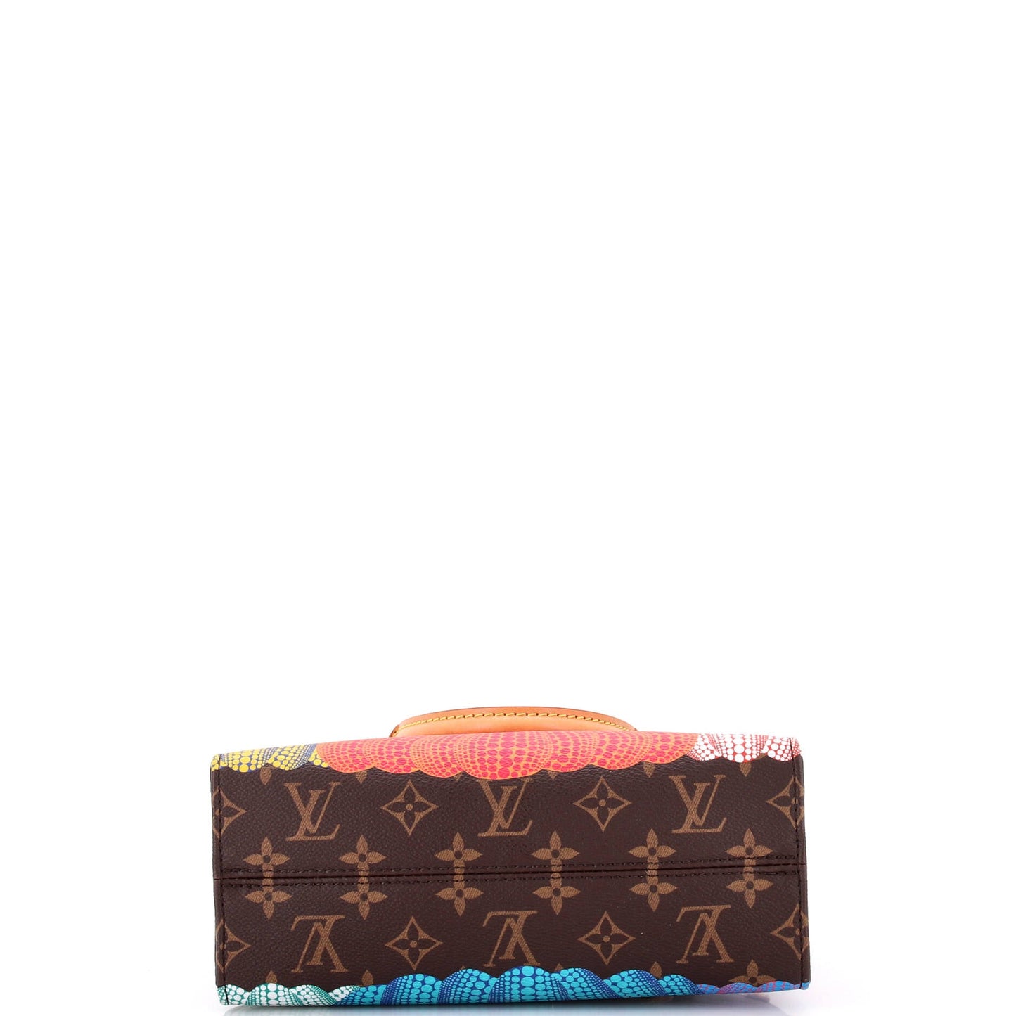 Louis Vuitton OnTheGo Tote Yayoi Kusama Pumpkins Monogram Canvas PM