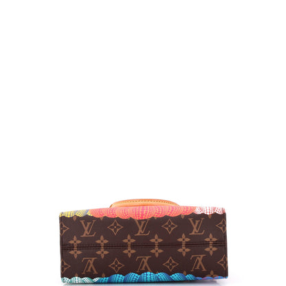 Louis Vuitton OnTheGo Tote Yayoi Kusama Pumpkins Monogram Canvas PM