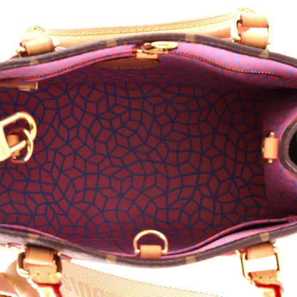 Louis Vuitton OnTheGo Tote Yayoi Kusama Pumpkins Monogram Canvas PM
