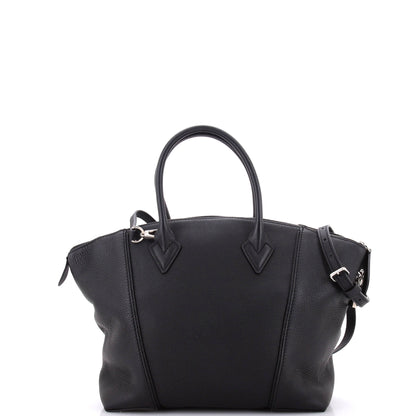Louis Vuitton Soft Lockit Handbag Leather PM