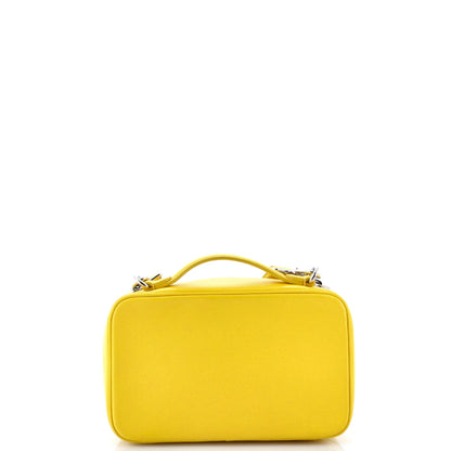Louis Vuitton Utility Crossbody Bag Calfskin with Embossed Monogram Detail