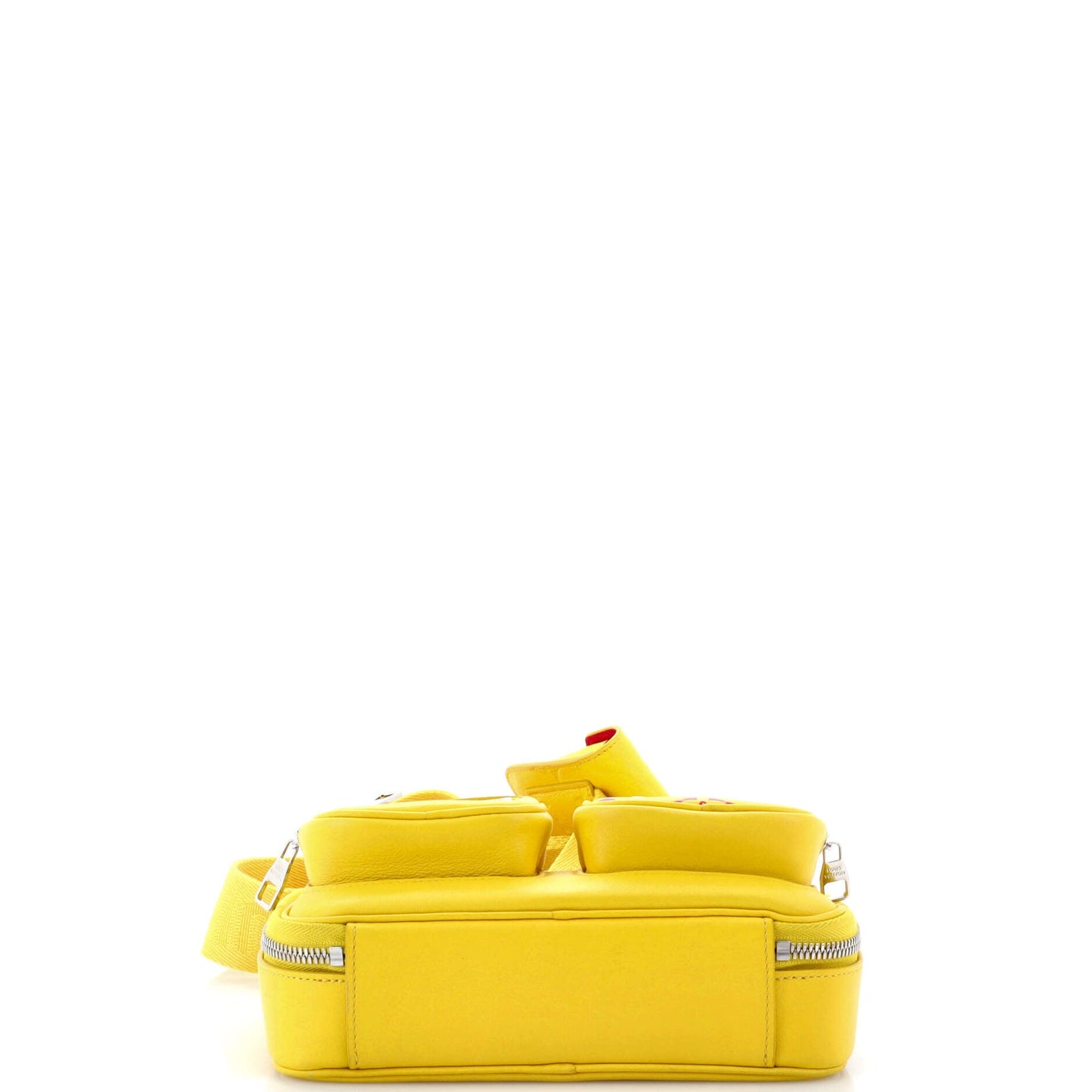 Louis Vuitton Utility Crossbody Bag Calfskin with Embossed Monogram Detail