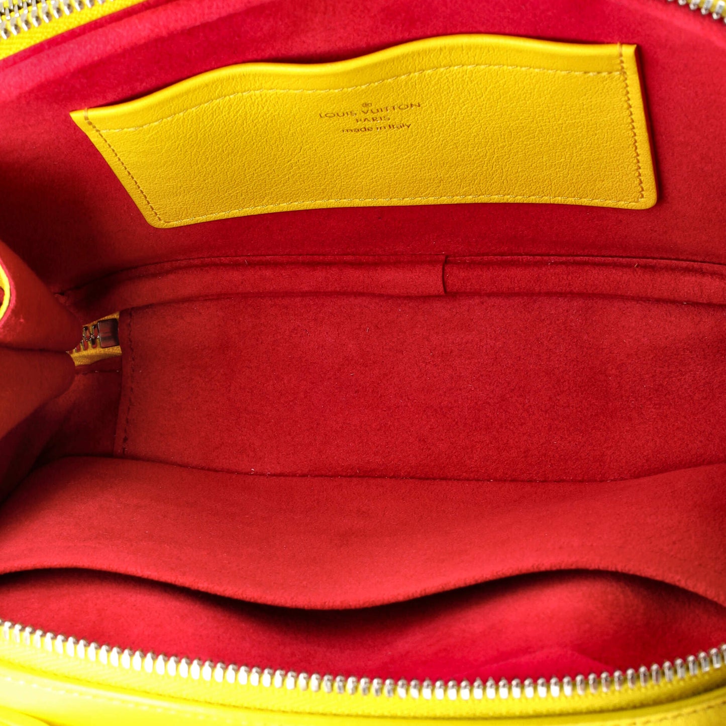 Louis Vuitton Utility Crossbody Bag Calfskin with Embossed Monogram Detail