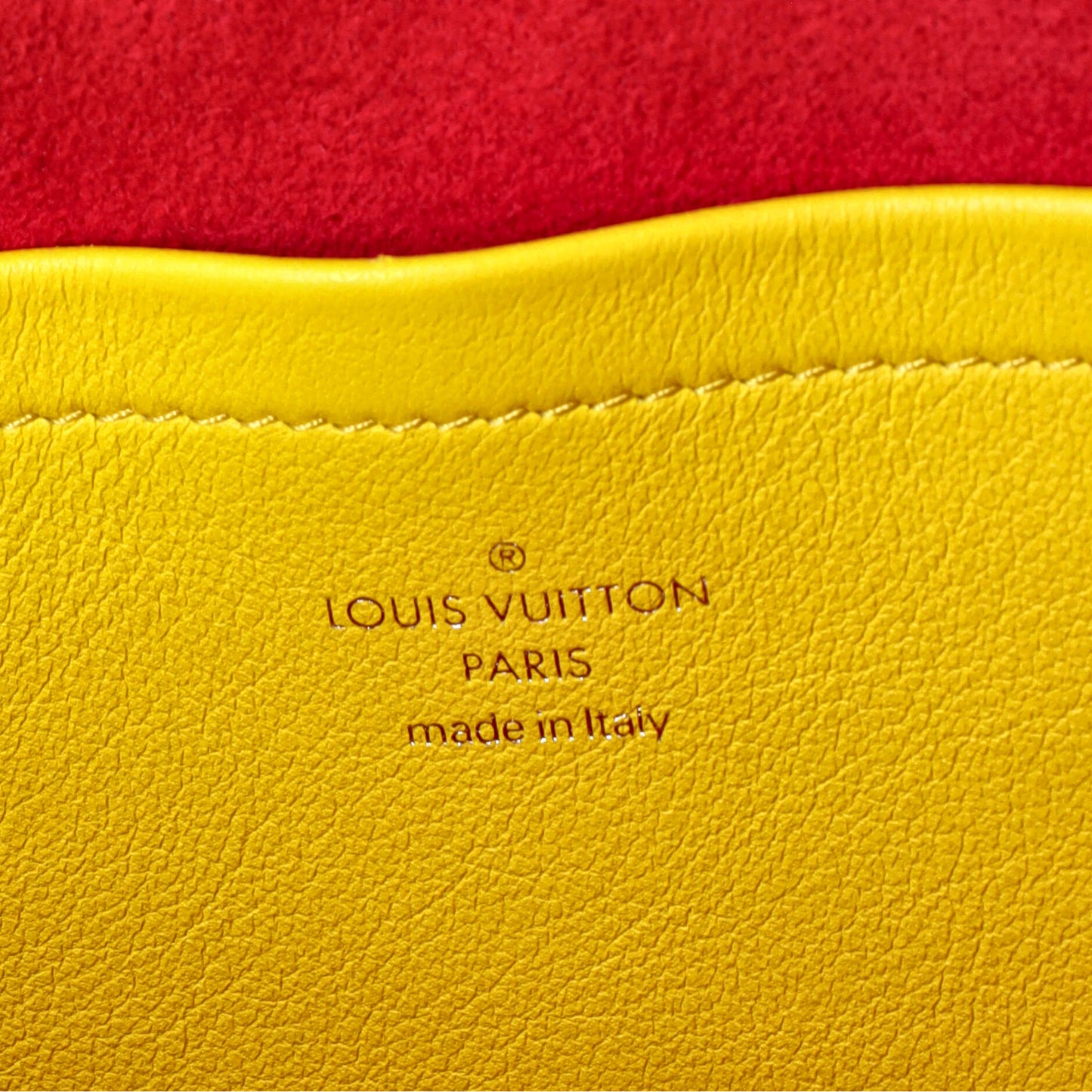 Louis Vuitton Utility Crossbody Bag Calfskin with Embossed Monogram Detail