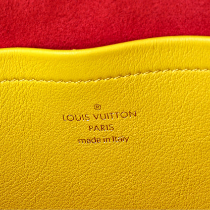Louis Vuitton Utility Crossbody Bag Calfskin with Embossed Monogram Detail
