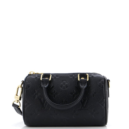 Louis Vuitton Speedy Bandouliere NM Bag Monogram Empreinte Leather Nano