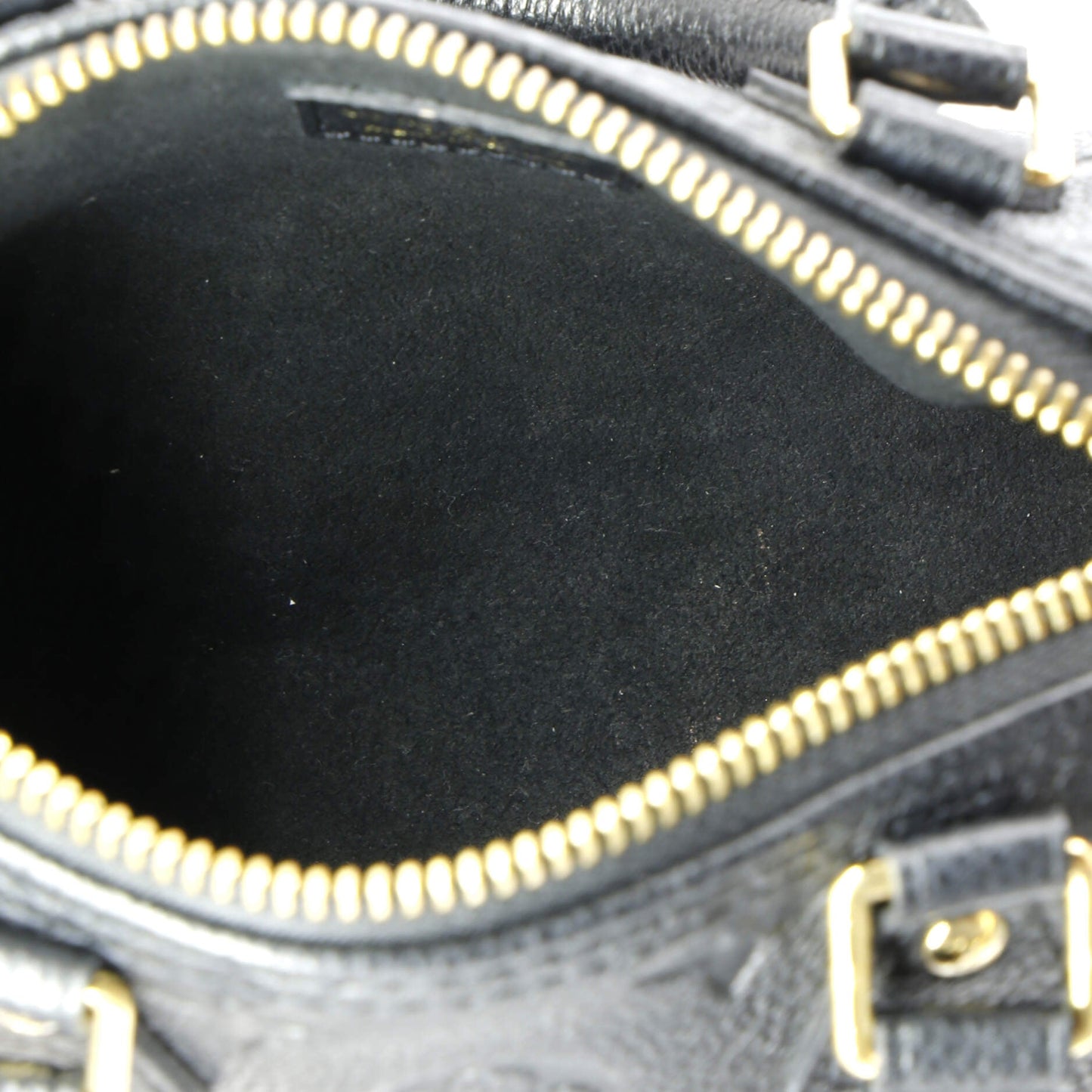 Louis Vuitton Speedy Bandouliere NM Bag Monogram Empreinte Leather Nano