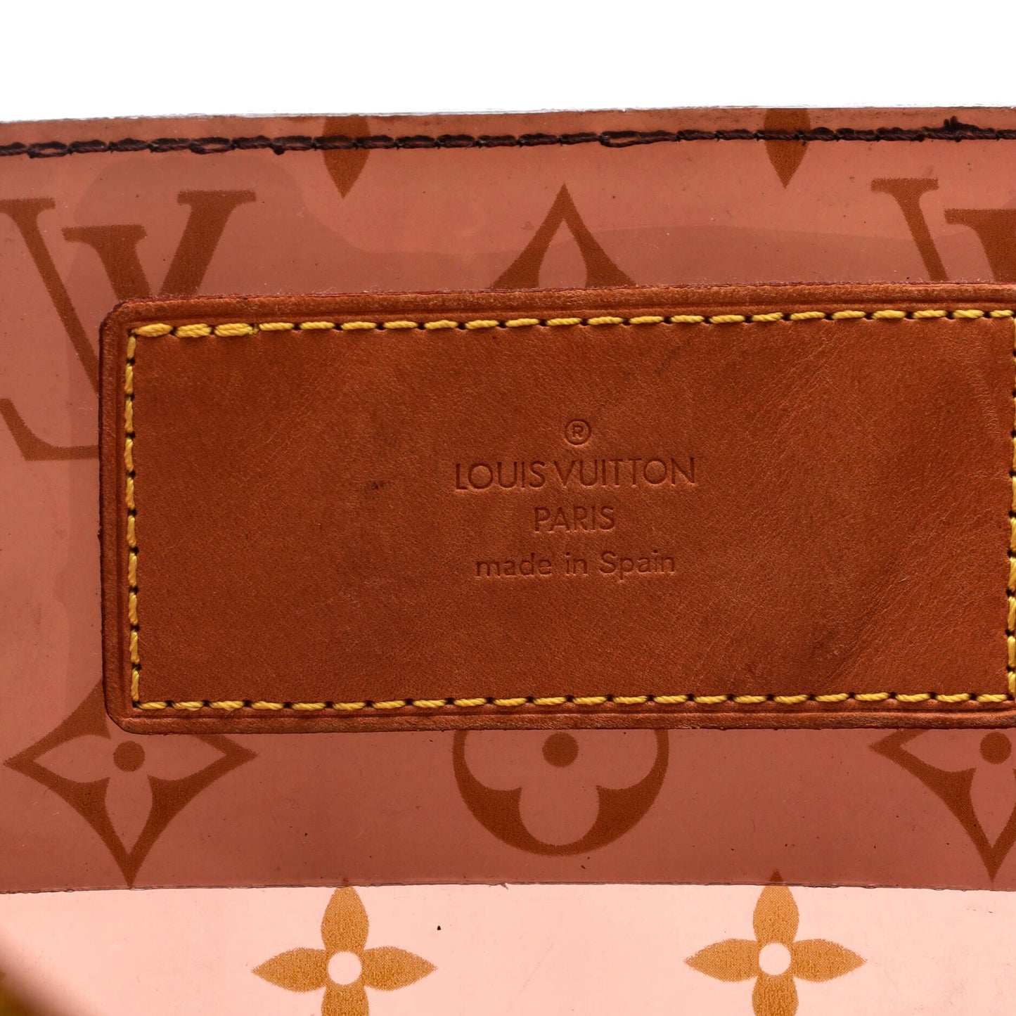 Louis Vuitton Ambre Sac Cabas Monogram Vinyl GM