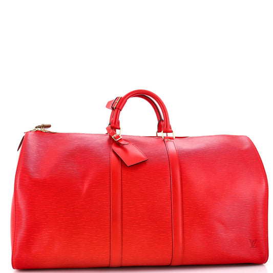 Louis Vuitton Keepall Bag Epi Leather 55