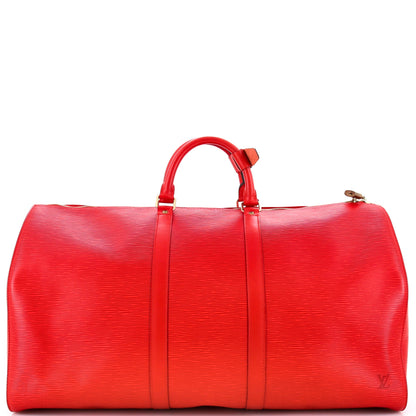 Louis Vuitton Keepall Bag Epi Leather 55