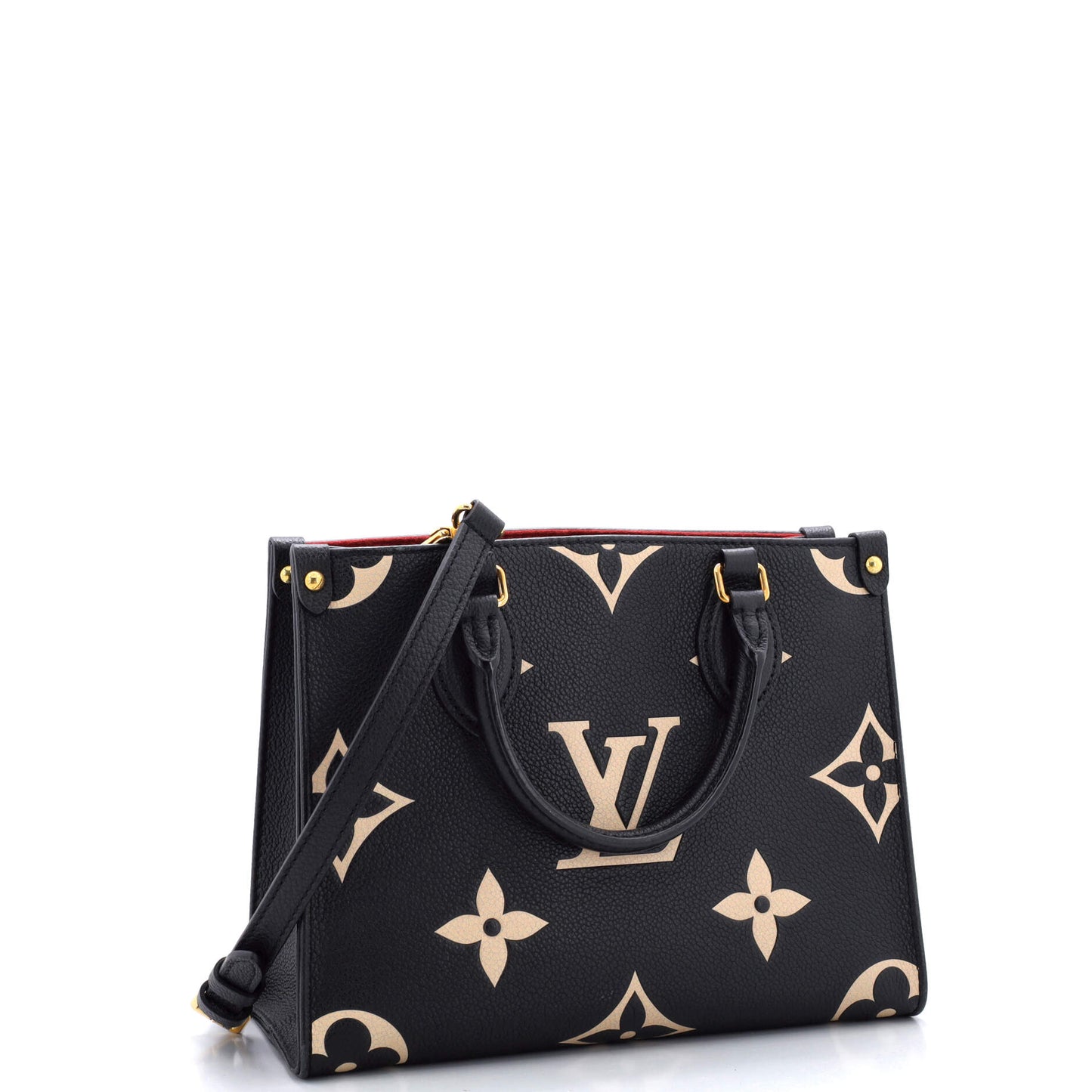 Louis Vuitton OnTheGo Tote Bicolor Monogram Empreinte Giant PM