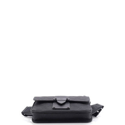 Louis Vuitton S Lock Sling Bag Monogram Taurillon Leather