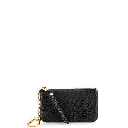 Louis Vuitton Zip Key Pouch Monogram Empreinte Leather