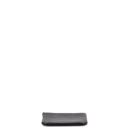 Louis Vuitton Zip Key Pouch Monogram Empreinte Leather