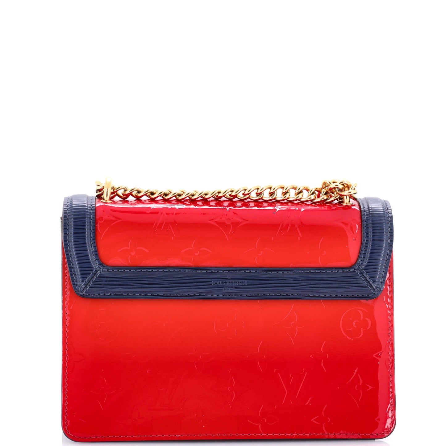 Louis Vuitton Wynwood Handbag Monogram Vernis with Monogram Canvas and Epi Leather