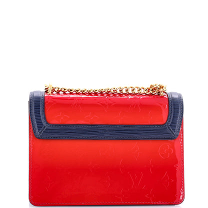 Louis Vuitton Wynwood Handbag Monogram Vernis with Monogram Canvas and Epi Leather