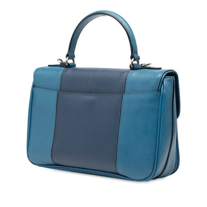 Prada B2485C Saffiano Leather 2way Handbag