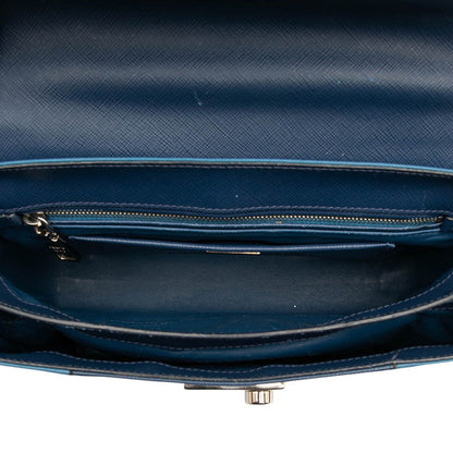 Prada B2485C Saffiano Leather 2way Handbag