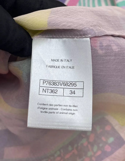 Chanel 24C Multicolor silk shirt