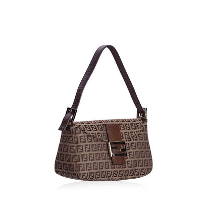 Fendi Signature Monogram Shoulder Bag