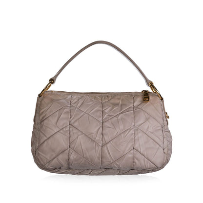Prada Tessuto Quilted Hobo Handbag