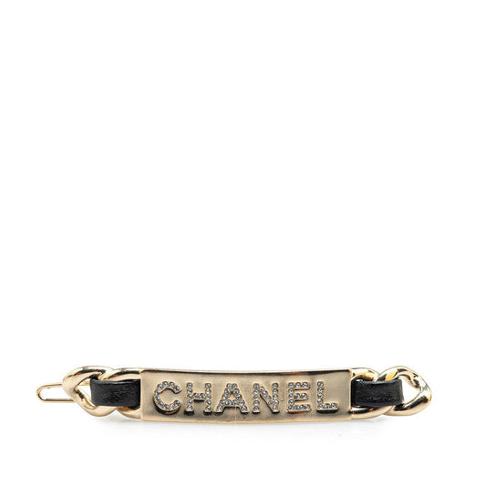 Chanel Logo Barrette