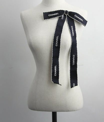 Chanel Vintage 1981-85 Silk Bow Long Ribbon Brooch