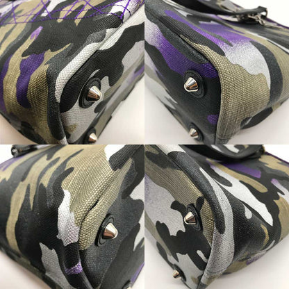 Dior Anselm Reyle Canvas Tote Bag Multicolor