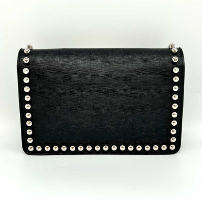 Fendi Leather Karlito Chain Wallet Shoulder Bag