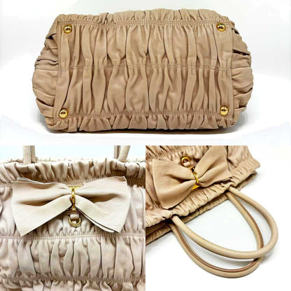 Prada Nappa Leather 2-Way Handbag