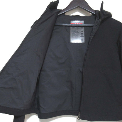 Prada Sport Nylon Goat Fur Jacket