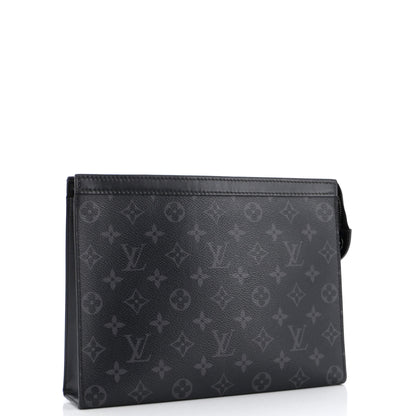 Louis Vuitton Pochette Voyage Monogram Eclipse Canvas MM