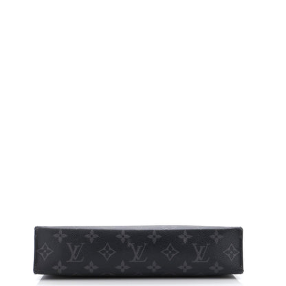 Louis Vuitton Pochette Voyage Monogram Eclipse Canvas MM
