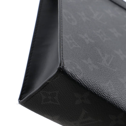 Louis Vuitton Pochette Voyage Monogram Eclipse Canvas MM