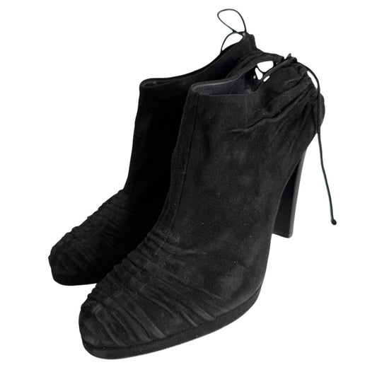 Gucci Suede High Heel Booties