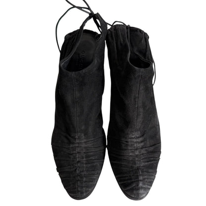 Gucci Suede High Heel Booties