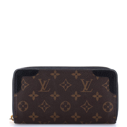 Louis Vuitton Retiro Zippy Wallet Monogram Canvas