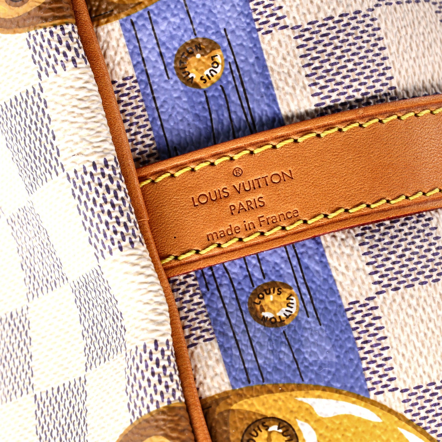 Louis Vuitton Speedy Bandouliere Bag Limited Edition Damier Summer Trunks 30